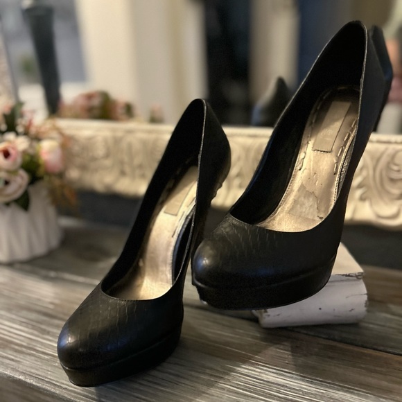 Label Rachel Roy Studded Heels Black Stiletto Size 7 - Picture 8 of 16